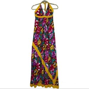 significant other patrice striped halter dress Green and Yellow Stripe Halter Button Down Mirabel Dress and Short Set